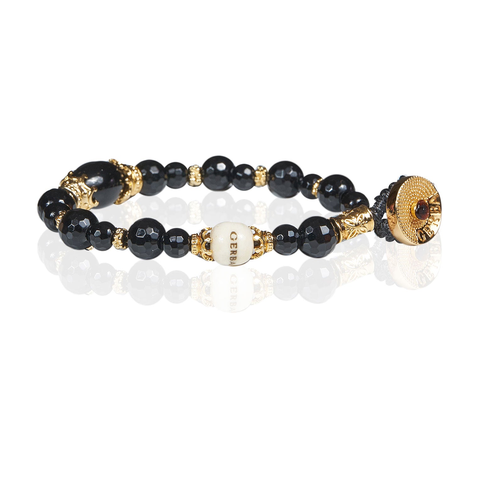 GERBA Bracciale Donna Lab Onice Nera