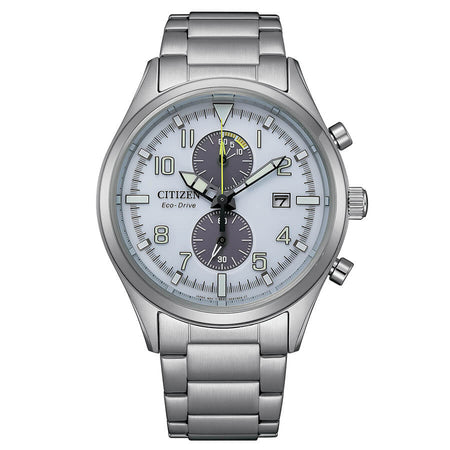 CITIZEN Orologio Uomo Classic Crono 7028 Bianco