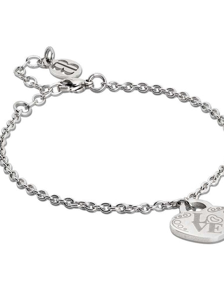 BOCCADAMO MYA Bracciale Cuore "Love"