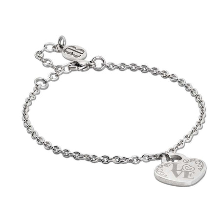 BOCCADAMO MYA Bracciale Cuore "Love"