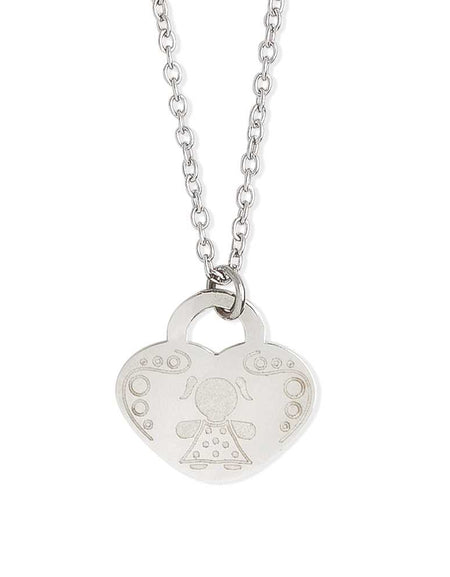 BOCCADAMO MYA Collana Pendente Cuore Bimba