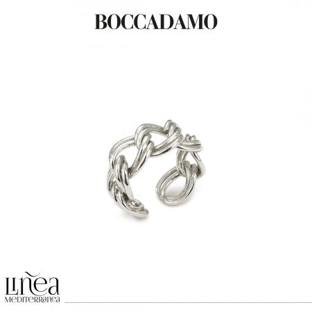 Anello donna BOCCADAMO My Chain grumetta doppia liscia