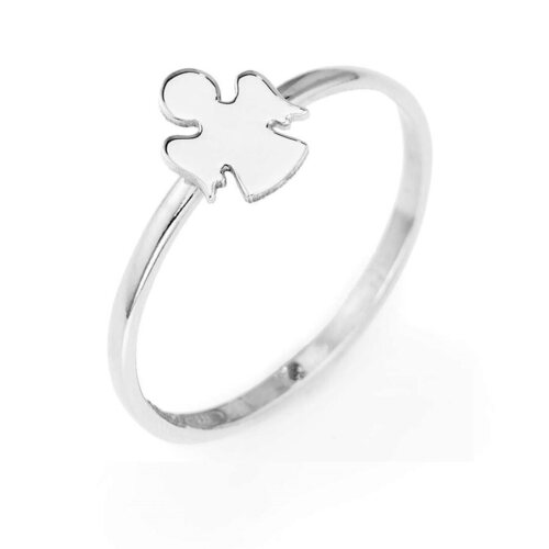 AMEN Anello Donna Angelo in Argento 925