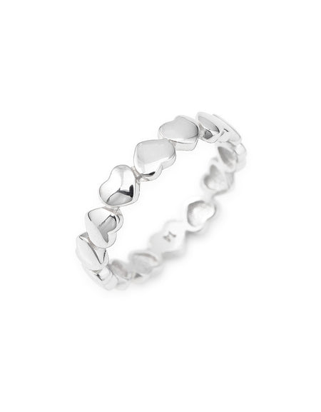 AMEN Anello Donna Cuoricini