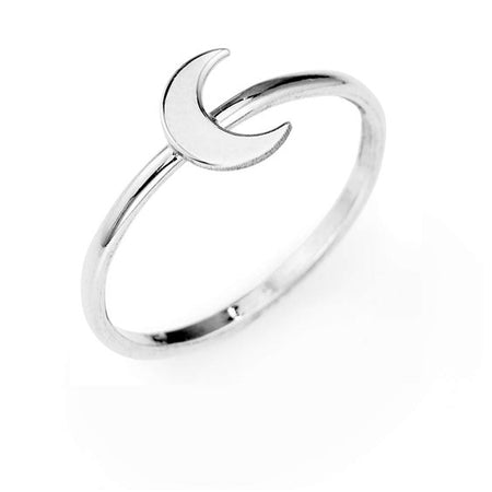 AMEN Anello Donna Luna in Argento 925