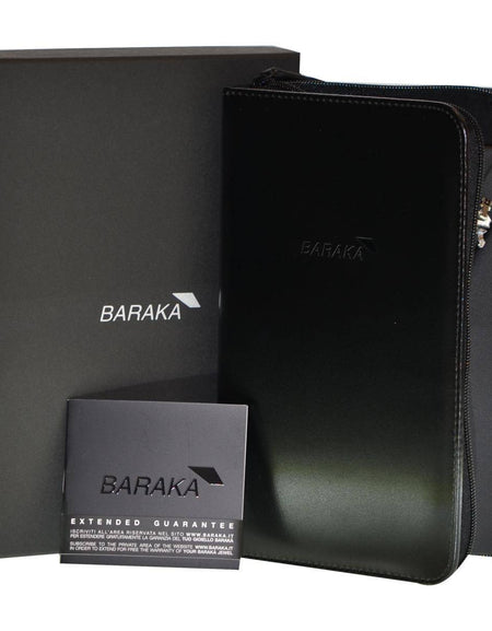 Bracciale uomo BARAKA' oro rosa 18kt Ceramica Nera, Diamante bianco, Diamanti neri