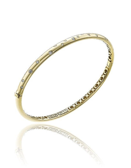 Bracciale rigido CHIMENTO FOREVER BRIO in Oro Giallo 18kt e Diamanti