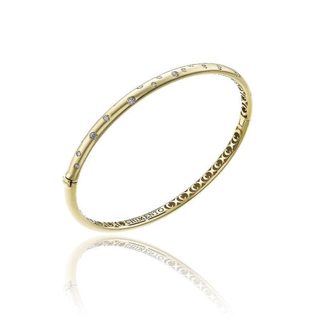 Bracciale rigido CHIMENTO FOREVER BRIO in oro giallo 18 kt con Diamanti