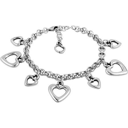CICLÓN Bracciale Donna Con Charms Cuori