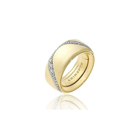 Anello Donna  CHIMENTO collezione FOREVER Essenza in Oro Giallo e Diamanti 0,76ct