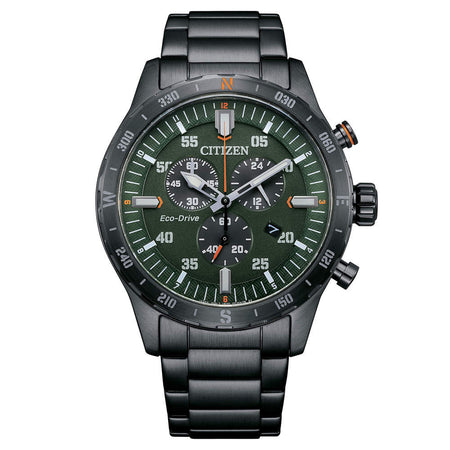 CITIZEN Orologio Uomo Outdoor Crono 2527 Verde