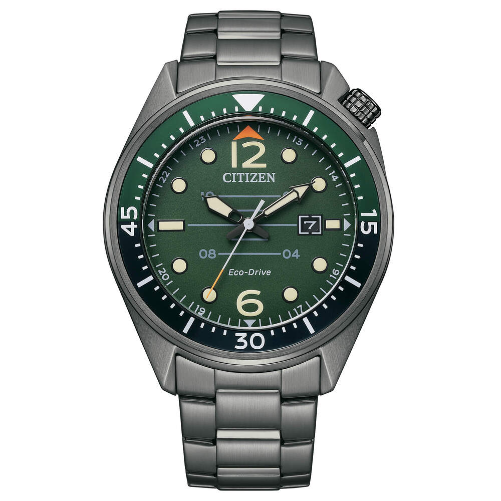 CITIZEN Orologio Uomo Seaplane Solotempo Brunito 1717