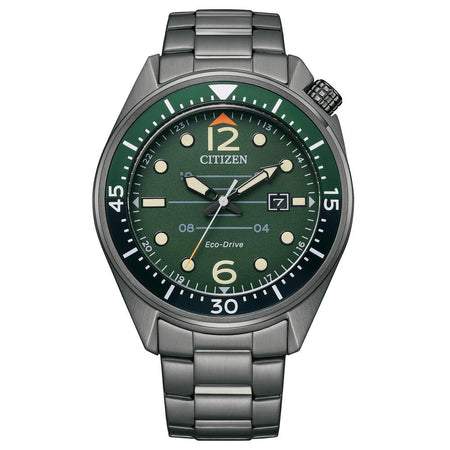 CITIZEN Orologio Uomo Seaplane Solotempo Brunito 1717