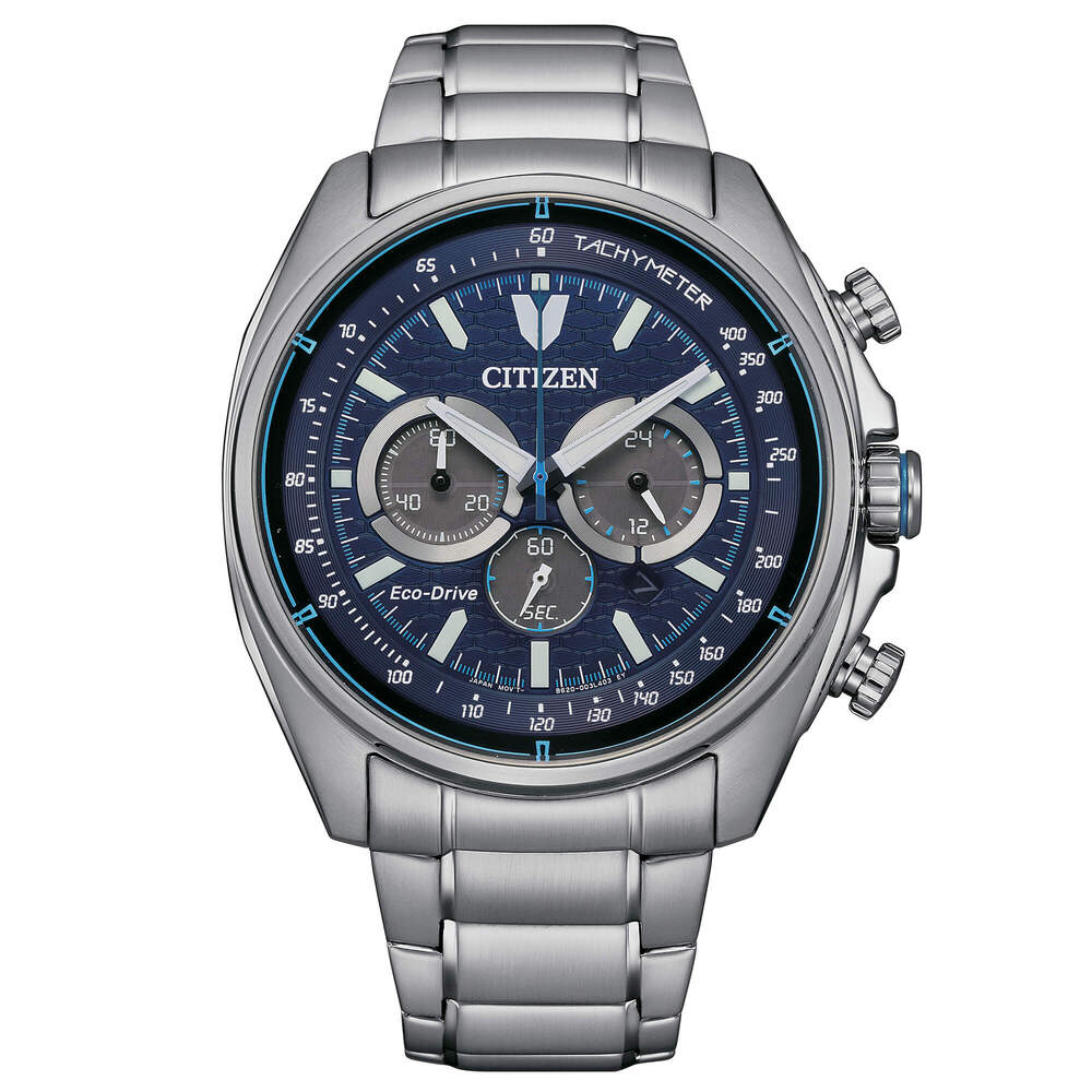 CITIZEN Orologio Uomo Crono Active 4560 Blu