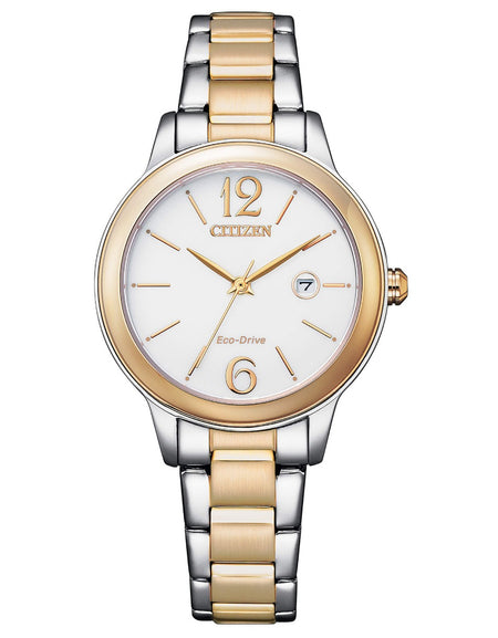 CITIZEN Orologio Donna Lady Solo Tempo Bicolore con Datario