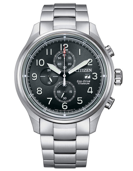 CITIZEN Orologio Uomo Crono Super Titanio 0810