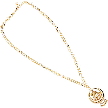 OTTAVIANI Collana lunga Donna dorata con Cristalli Oro