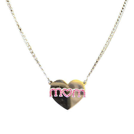 Collana Donna  CORCIONE GIOIELLI MOM Argento Rodiato