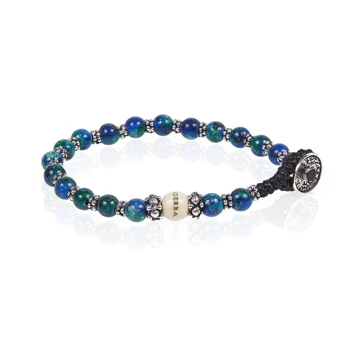 GERBA Bracciale Lab 067 con Lapis Afgano e Argento 925