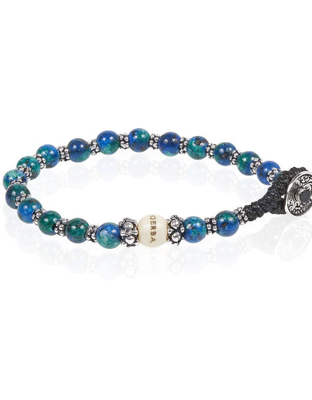 GERBA Bracciale Lab 067 con Lapis Afgano e Argento 925