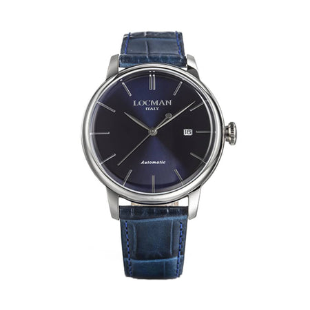 LOCMAN Orologio Uomo 1960 Automatico Blu