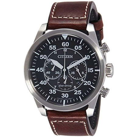 CITIZEN Orologio Uomo Crono Aviator 4210