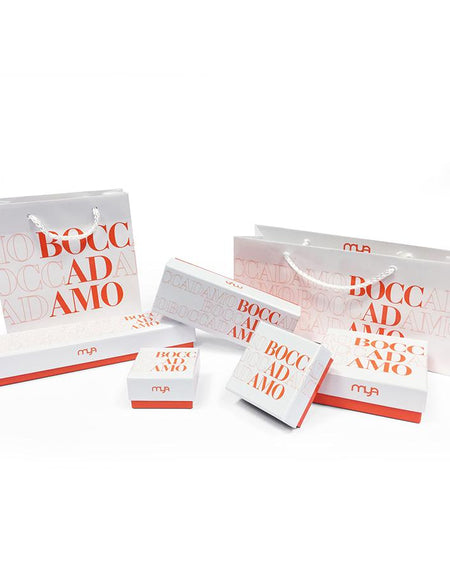 BOCCADAMO MYA Bracciale Cuore "Call me" e Zircone Bianco