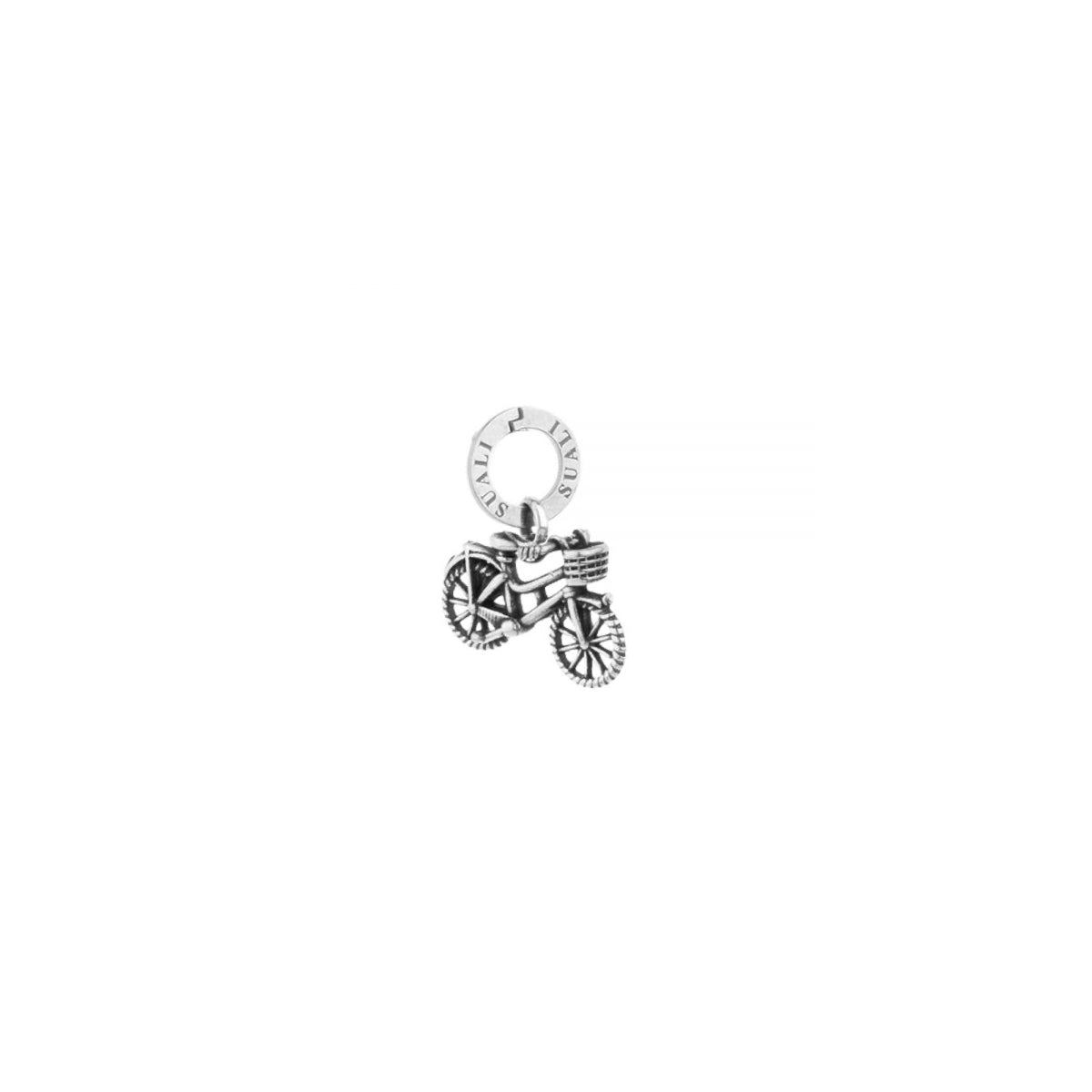 SUALI Charm "Bicicletta" in Argento 925