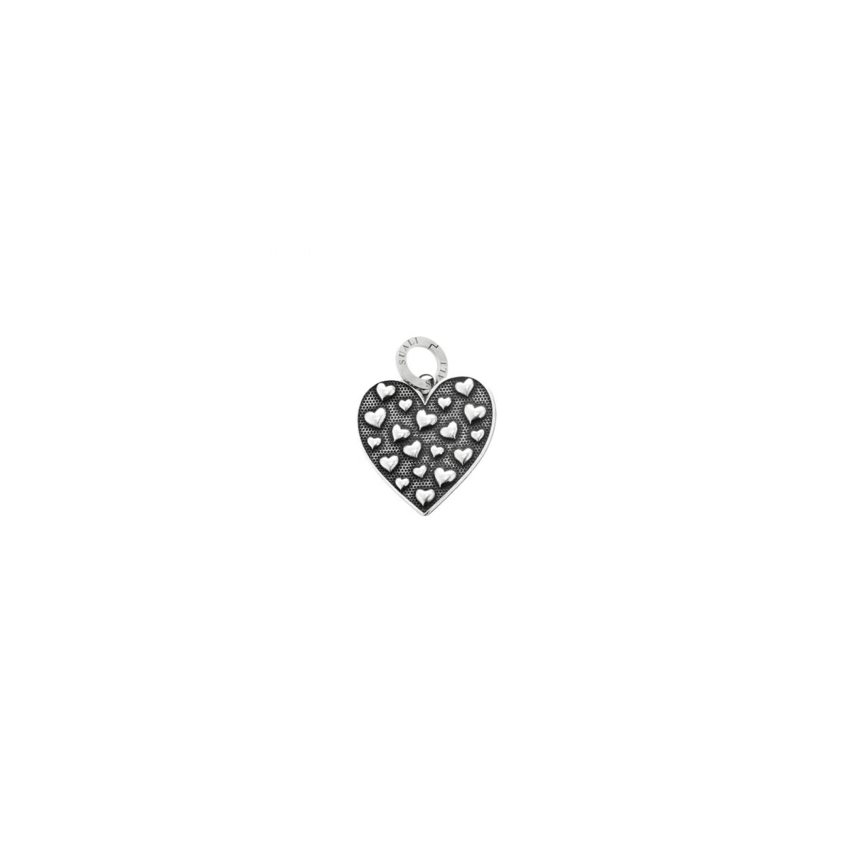 SUALI Charm "Cuore" in Argento 925