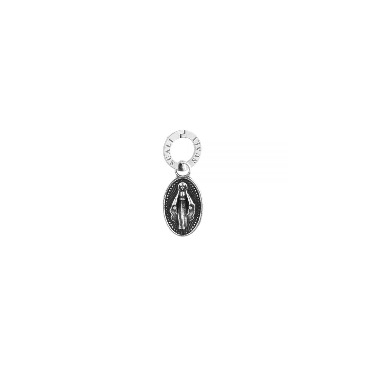 SUALI Charm "Madonna Miracolosa" in Argento 925