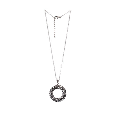 SUALI Collana Donna con Pendente "Rugiada" in Argento 925