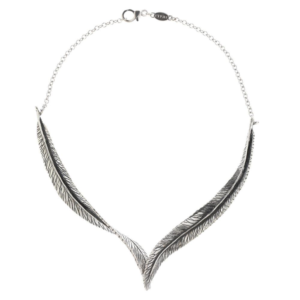 SUALI Collana Donna "Naturalis" in Argento 925