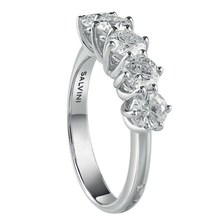Anello Donna SALVINI Veretta Lavinia in Oro bianco 18k e Diamante 0.50ct